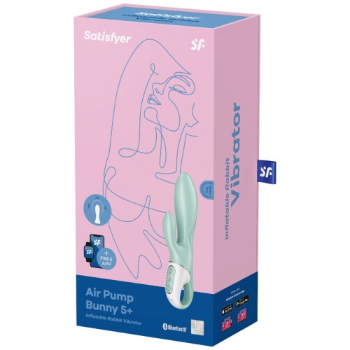 Satisfyer Air Pump Bunny 5 Inflatable Rabbit Vibrator