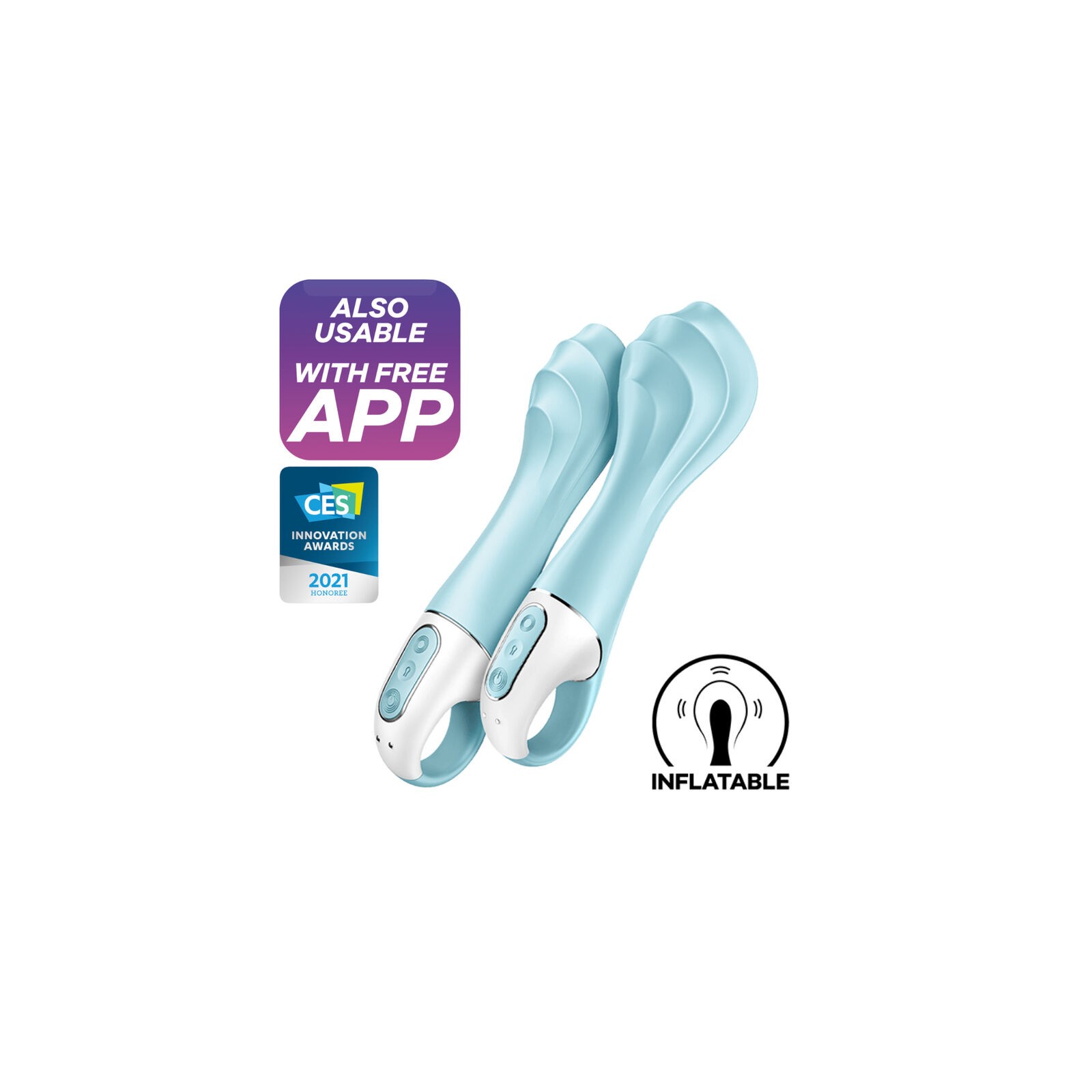 Satisfyer - Air Pump Vibrator 5+ - Placer Intenso Punto G