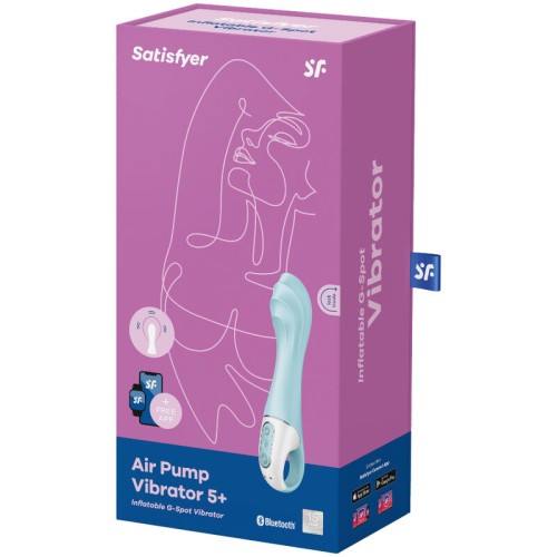 Satisfyer - Air Pump Vibrator 5+ - Placer Intenso Punto G