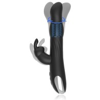 Moebius Rabbit Vibrator & Rotator Compatible with Watchme Remote