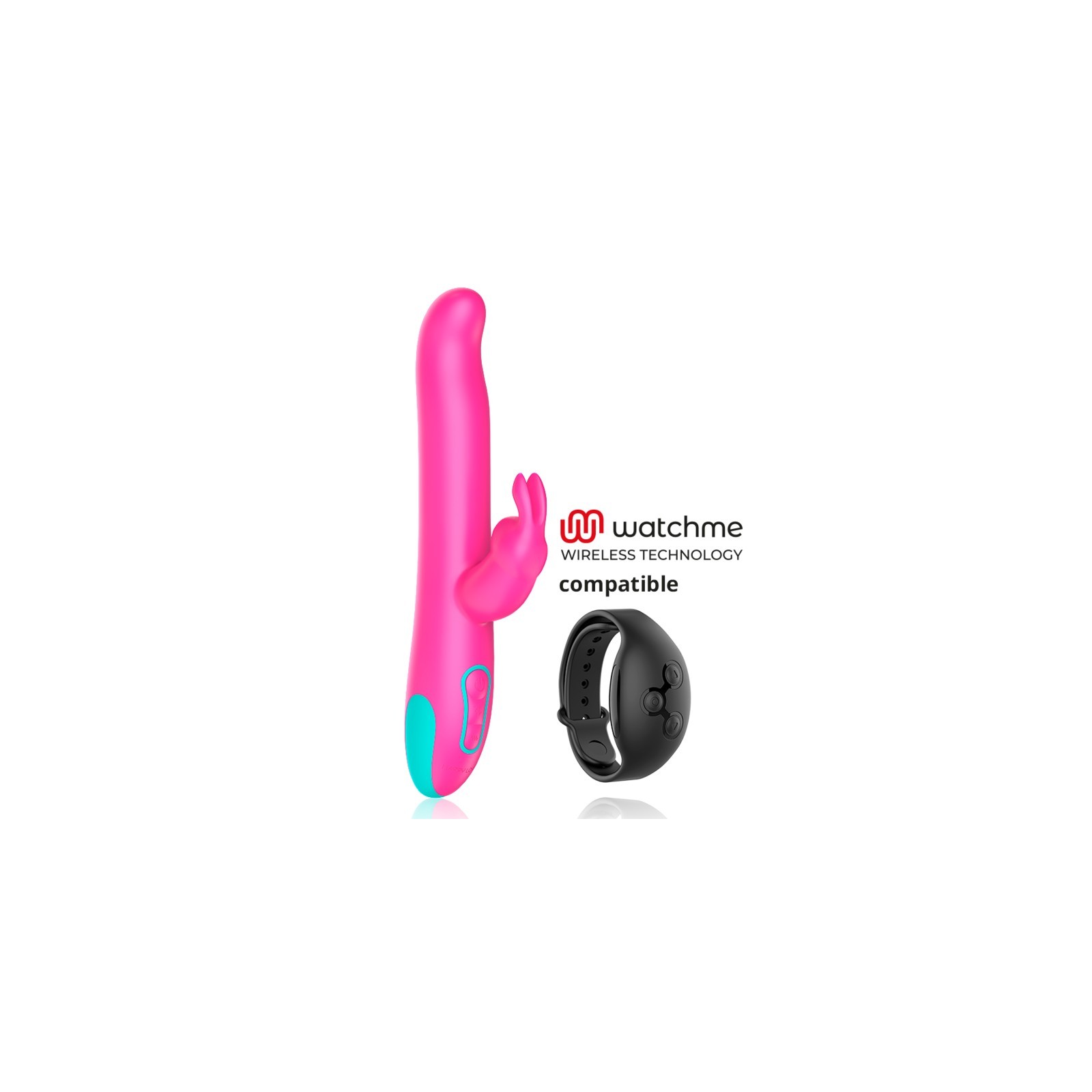 Vibrador y Rotador Pluto Rabbit Con Tecnología Watchme