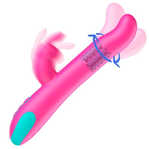 Vibrador y Rotador Pluto Rabbit Con Tecnología Watchme