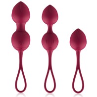 3 Vibrating Kegel Beads - Strength and Pleasure