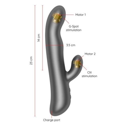 Oslo Vibrador Conejo - Placer de Acción Dual