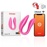 Oninder Double Pleasure G-Spot & Clitoris Stimulator Pink