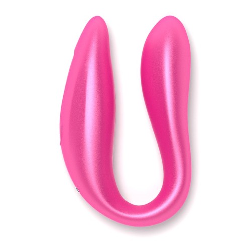 Oninder Double Pleasure G-Spot & Clitoris Stimulator Pink