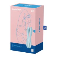 Satisfyer - Threesome 1 Vibrador Azul - Explora Nuevas Alturas