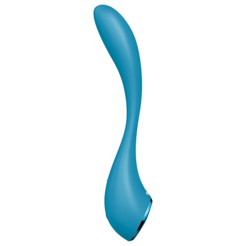 Satisfyer G-spot Flex 5 Vibrador Multifuncción Azul - Placer Definitivo