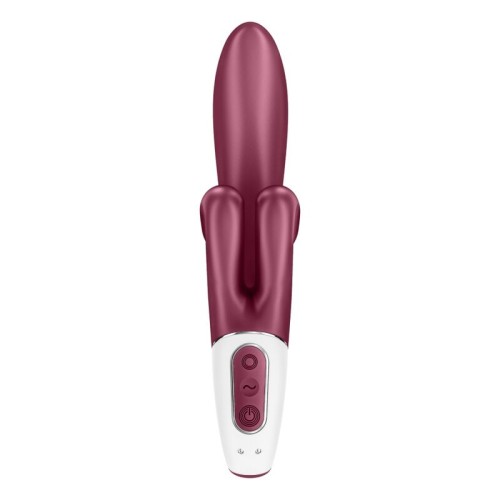 Satisfyer - Touch Me Vibrador Rabbit Rojo - Experiencia de Placer Definitiva