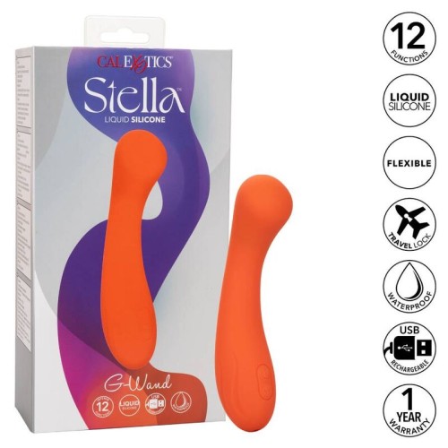 Stella G-wand Masajeador Vibrante Naranja