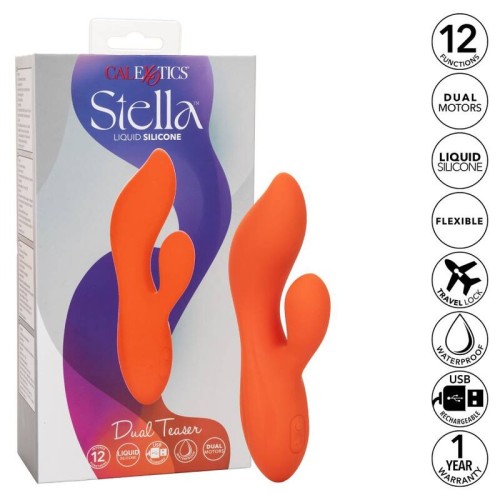 Stella Dual Teaser Orange - Powerful G-Spot Massager