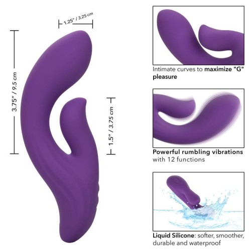 Estimulador Dual Stella | Vibrador de Silicona para Punto G