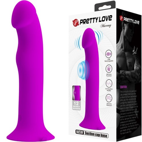 Vibrador y Estimulador Punto G Murray Pretty Love Morado