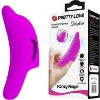 Powerful Dolphin Finger Stimulator - Purple