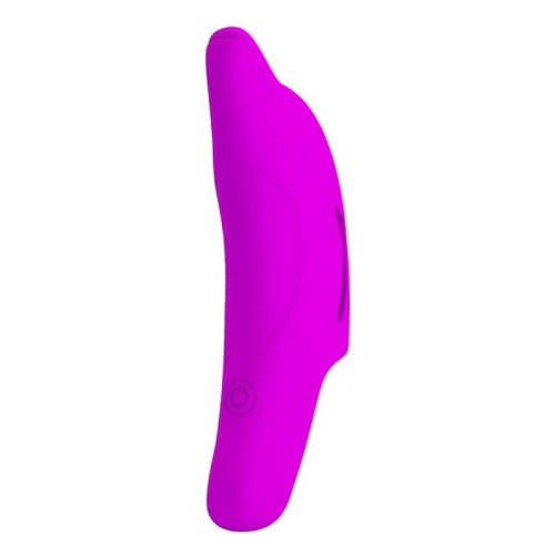 Powerful Dolphin Finger Stimulator - Purple