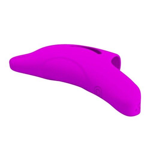 Powerful Dolphin Finger Stimulator - Purple