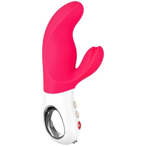 Miss Bi Dual Motor G-spot Vibrator Pink/White