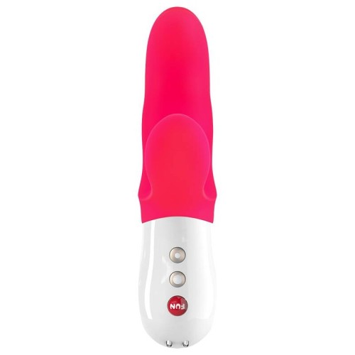 Miss Bi Dual Motor G-spot Vibrator Pink/White