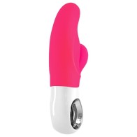 Miss Bi Dual Motor G-spot Vibrator Pink/White