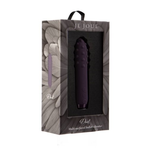 Duet Vibrating Bullet Purple - Ultimate Pleasure Experience