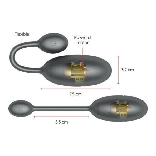 Tokyo Vibrator Egg 7.5x3.2cm - Free App