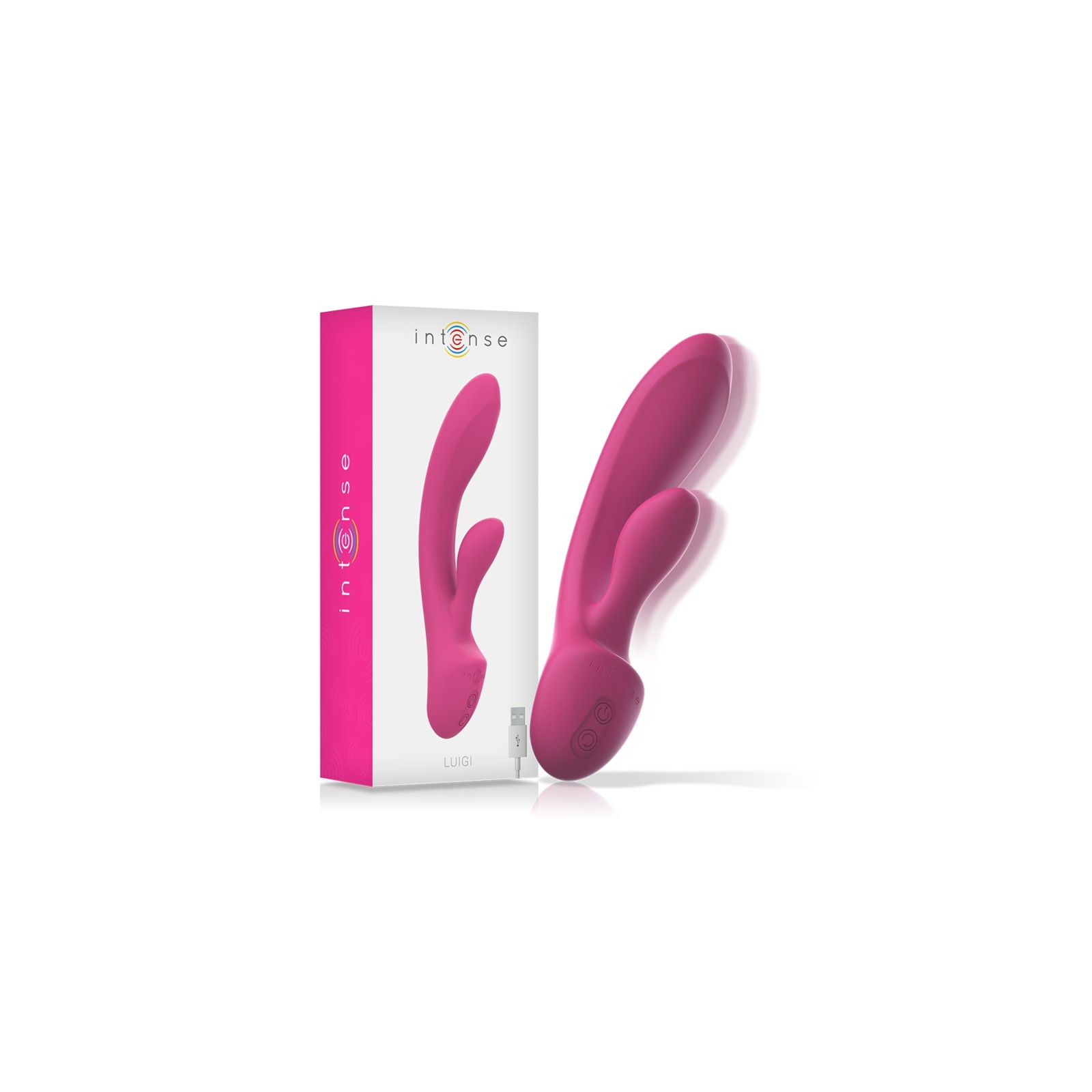 Intense Luigi Liquid Silicone Rabbit Vibrator - Dual Stimulation