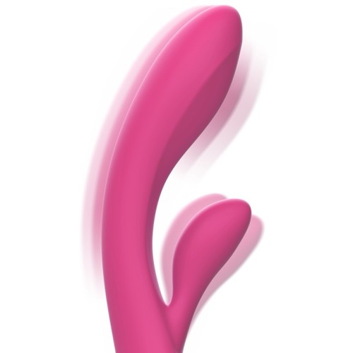 Vibrador Rabbit Silicona Liquida Luigi Intense - Estimulación Dual