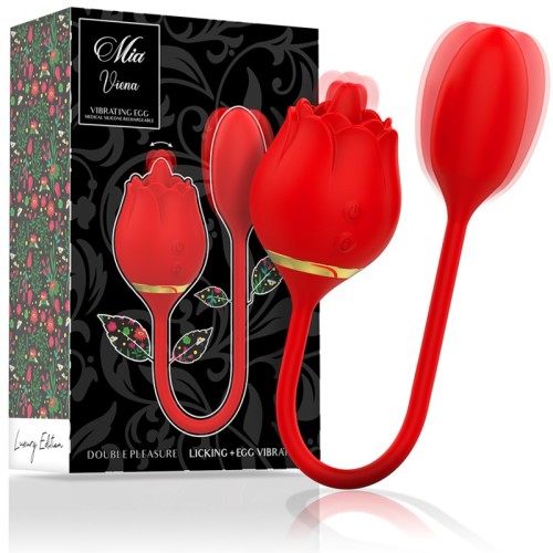 Viena Double Pleasure Licking Vibrator