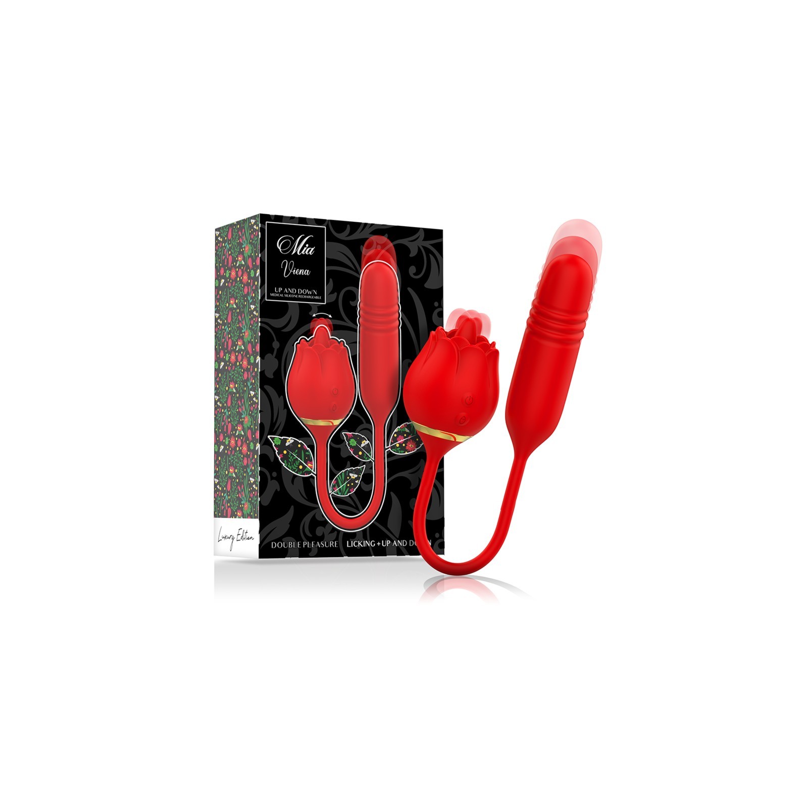 Viena Double Pleasure Licking - Versatile Clitoral Stimulator