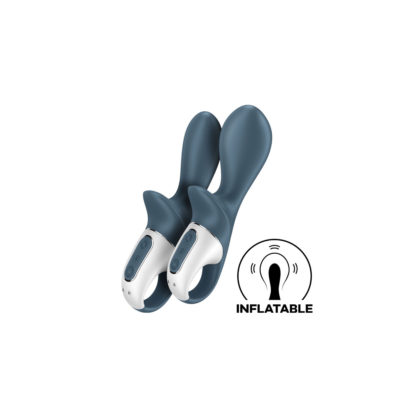 Satisfyer Air Pump Booty 2 Dark Grey - Inflatable Anal Vibrator