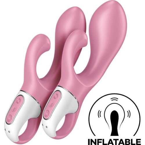 Satisfyer Air Pump Bunny 2 Pink - Inflatable Vibrator