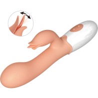 Bloody Mary Vibrator with Clitoral Stimulator - Dual Motors