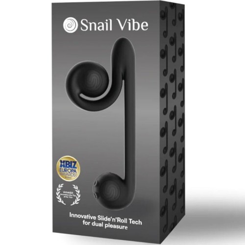 Vibrador Multiacción Negro - SNAIL VIBE