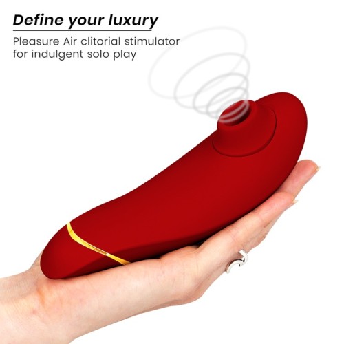 Womanizer Premium 2 Clitoral Stimulator Burgundy