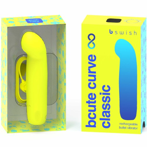 Bcute Curve Infinite Classic Vibrador Amarillo