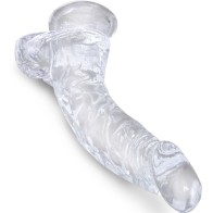 Pene Realista Transparente King Cock para el Placer Definitivo