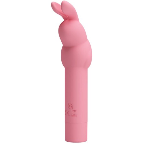 Vibrador De Silicona Conejo Rosa