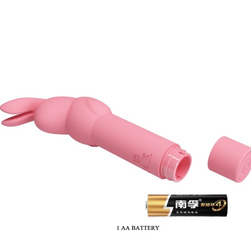 Silicone Rabbit Vibrator Pink