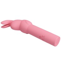 Silicone Rabbit Vibrator Pink