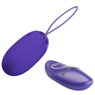 Pretty Love Remote Control Egg Vibrator Purple