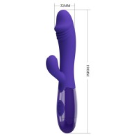 Vibrador Snappy Youth de Pretty Love | Estimulador Dual