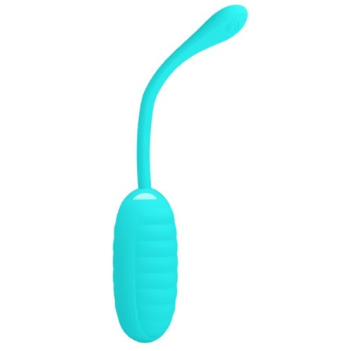 Pretty Love Kirk Rechargeable Vibrating Egg - Light Green