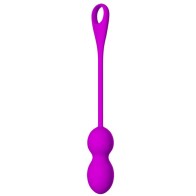 Pretty Love Elvira Rechargeable Vibrating Kegel Balls - Purple