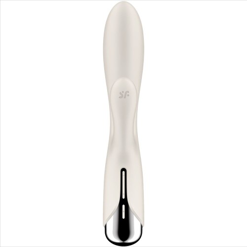 Satisfyer Spinning Rabbit 1 Clitoral and G-Spot Stimulator Beige - Ultimate Pleasure