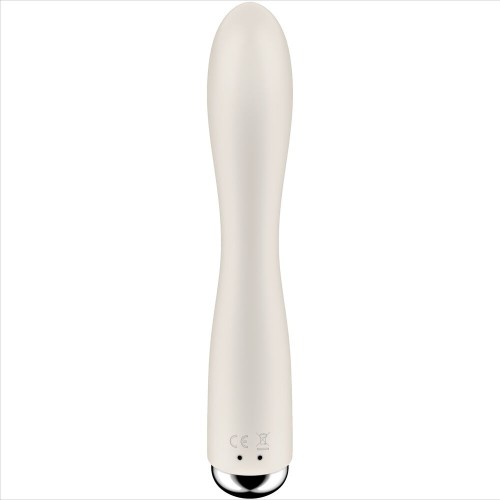 Satisfyer Spinning Rabbit 1 Clitoral and G-Spot Stimulator Beige - Ultimate Pleasure