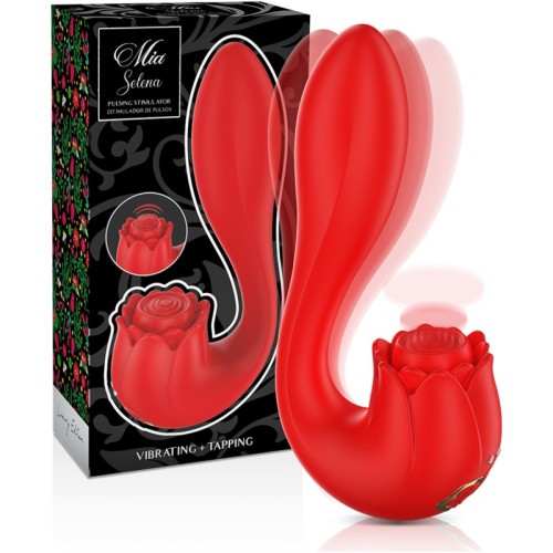 Selena Vibrating Tapping Stimulator Red