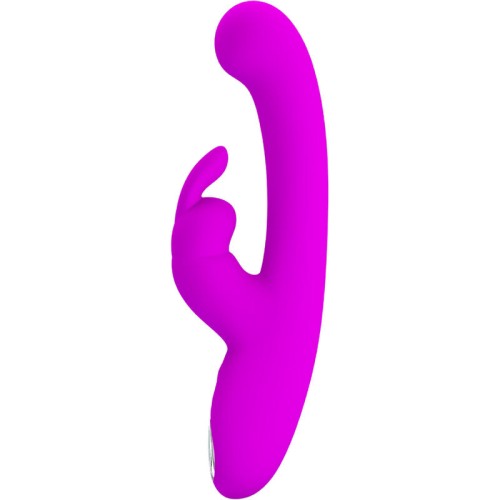 Pretty Love Lamar G-Spot and Rabbit Vibrator Purple