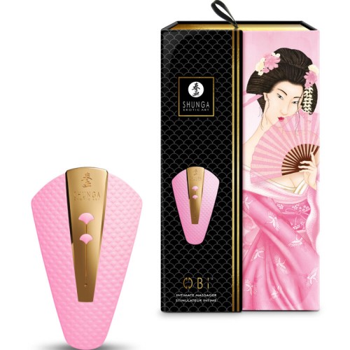 Shunga OBI Intimate Massager Pink