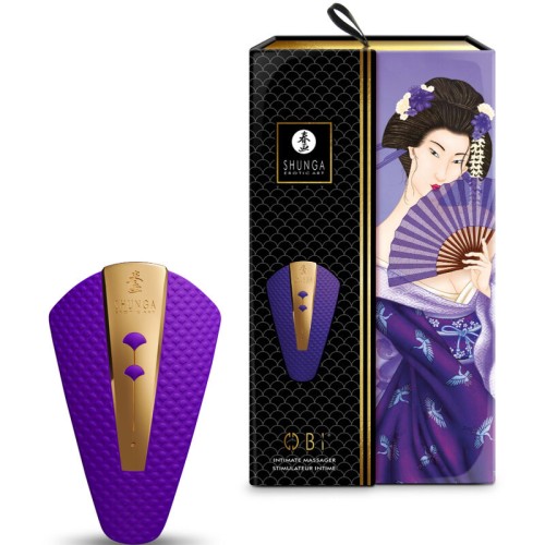 Shunga OBI Intimate Massager in Purple