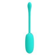 Pretty Love Julius Waterproof Vibrating Egg Green